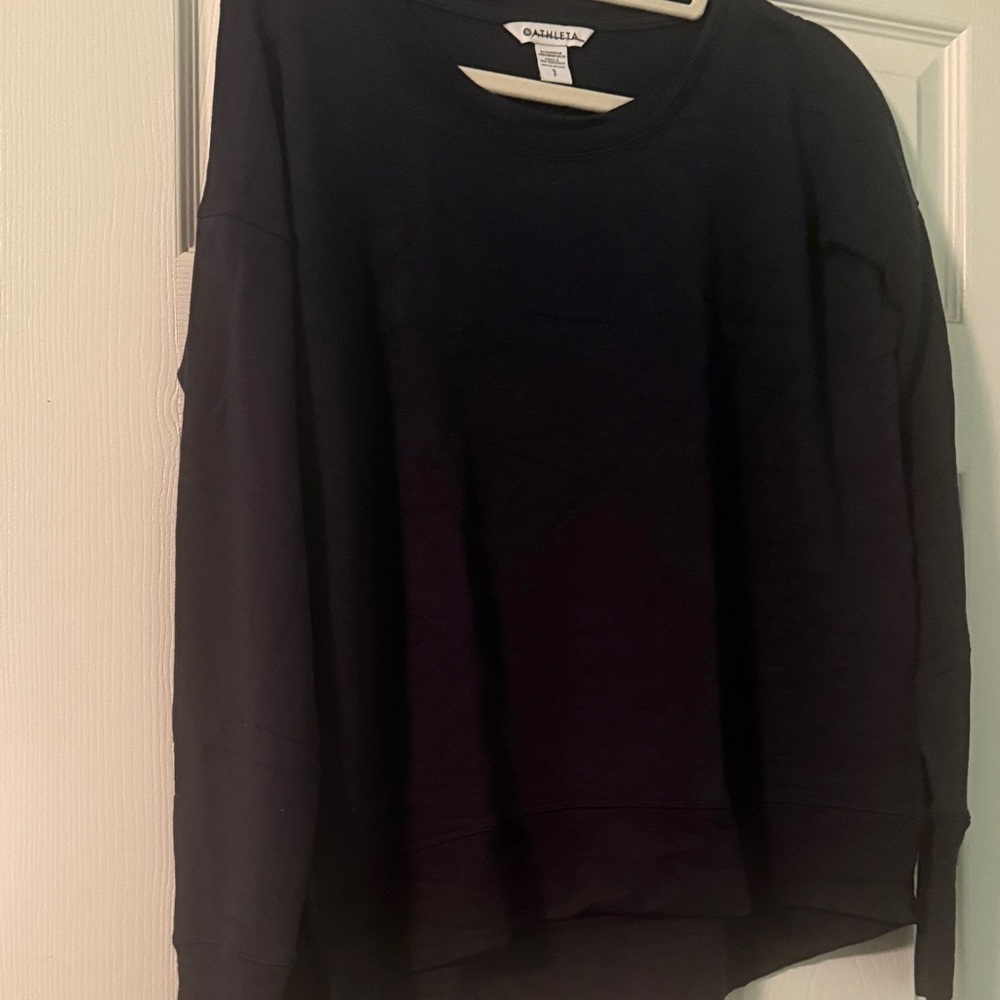 Athleta Deep blue sweatshirt